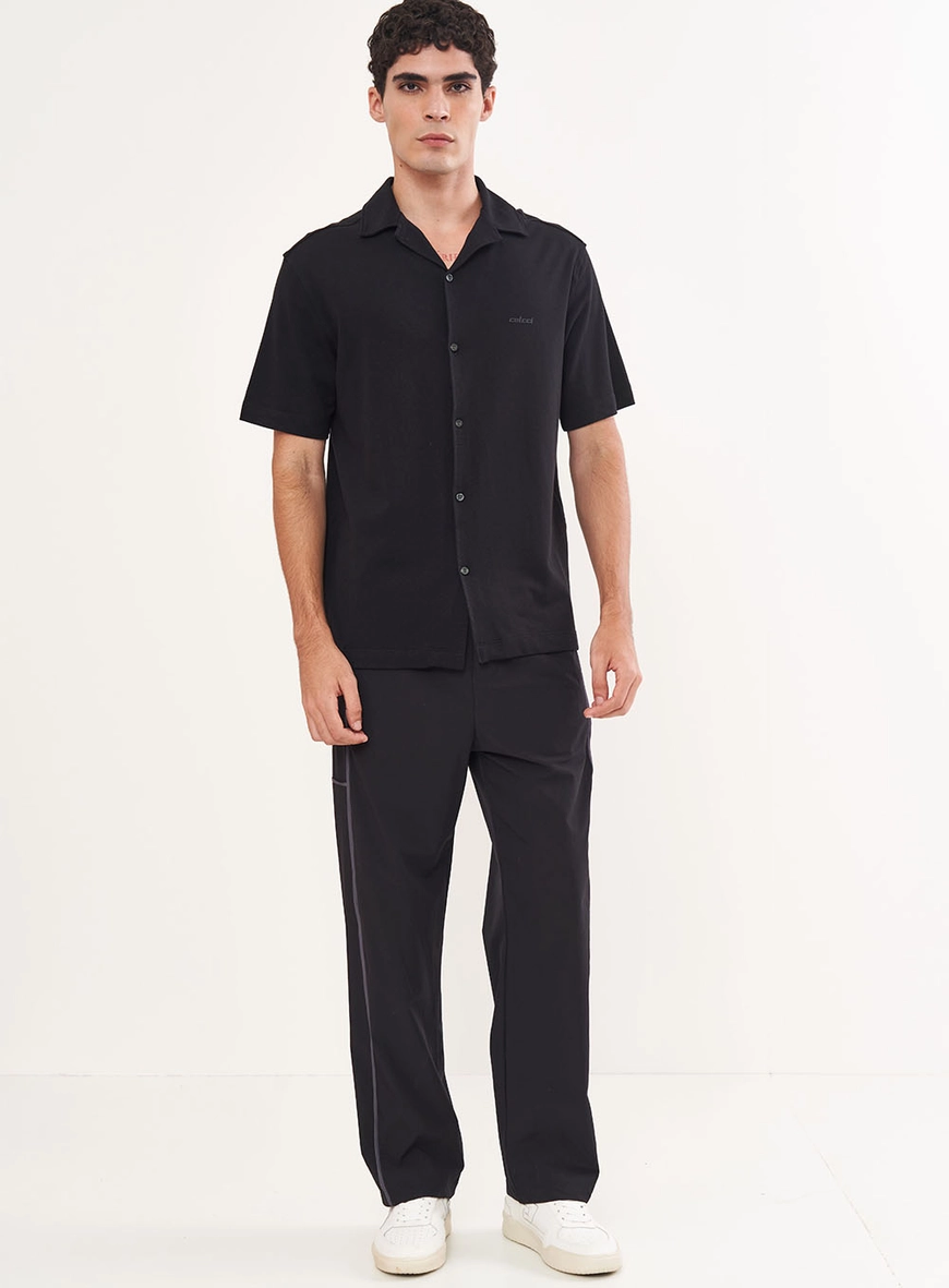 Camisa Masculina Manga Curta Pima