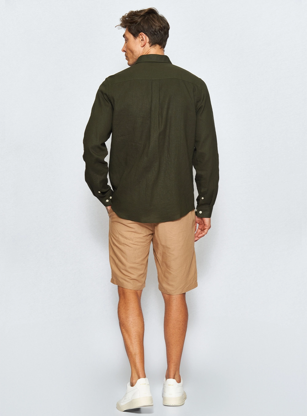 Camisa Linho Relax Verde