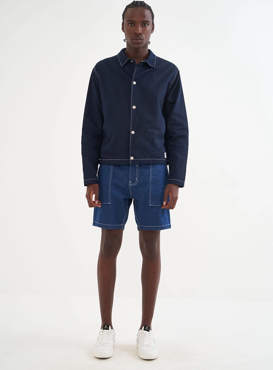 Jaqueta Masculina Em Sarja - Bomber