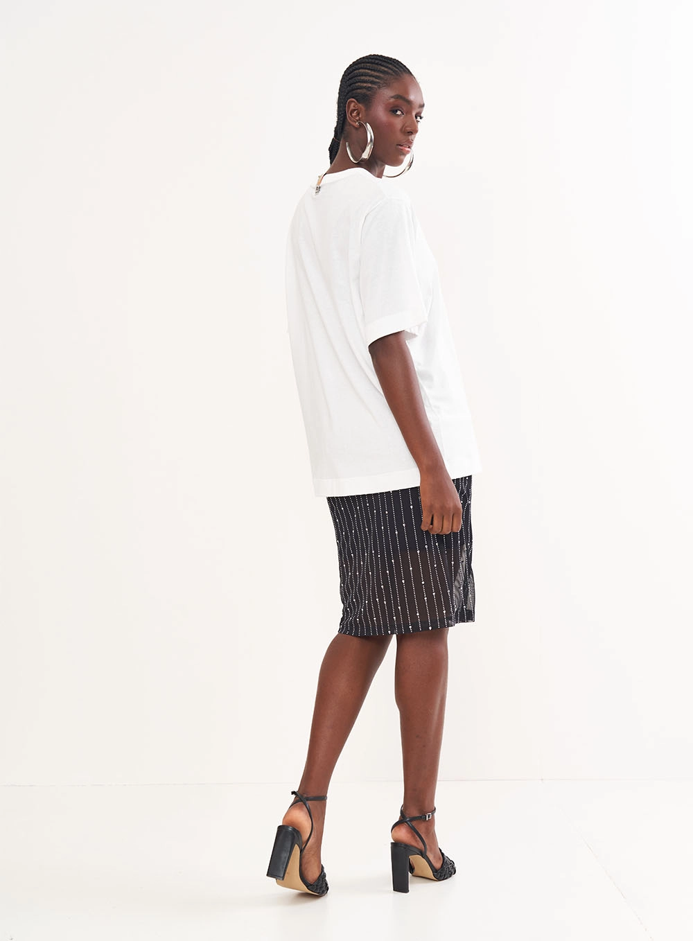 Camiseta Feminina Com Estampa - Loose Off Shell