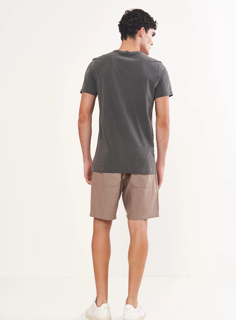 Camiseta Masculina Com Estampa Preto