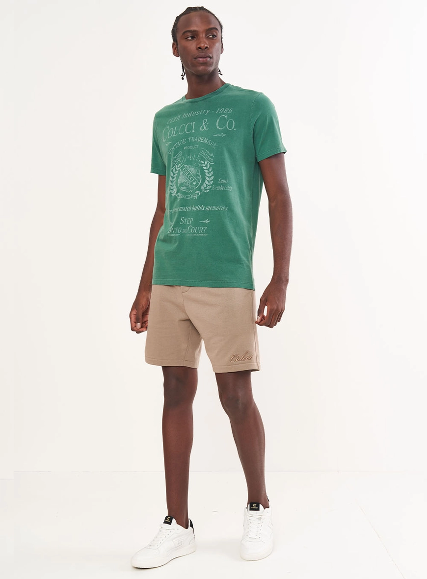 Camiseta Masculina Slim Com Estampa