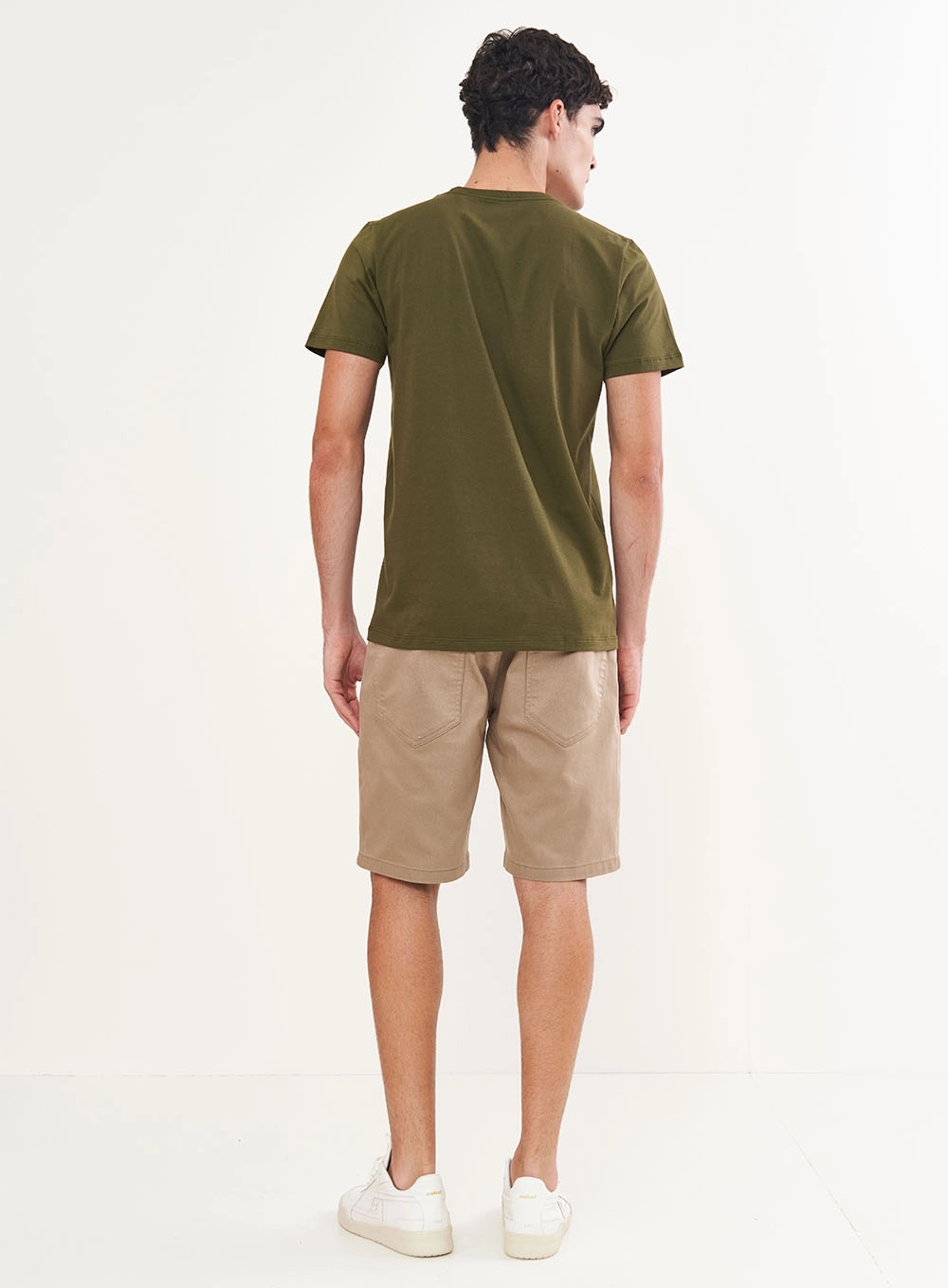 Camiseta Com Estampa Frontal E Manga Curta Verde