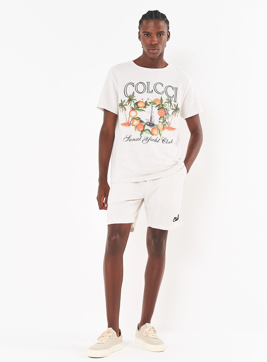 Camiseta Masculina Comfort Estampada