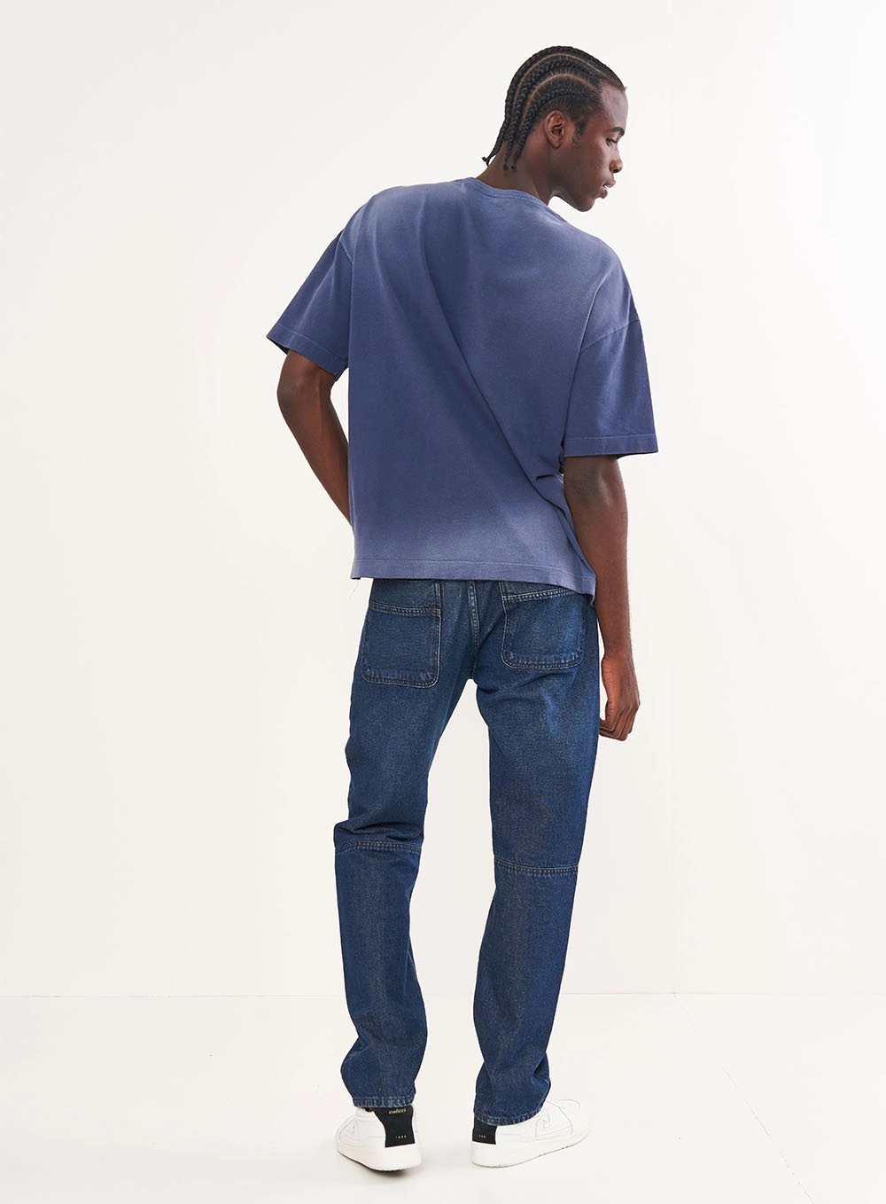 Camiseta Masculina Box New Azul Darkness