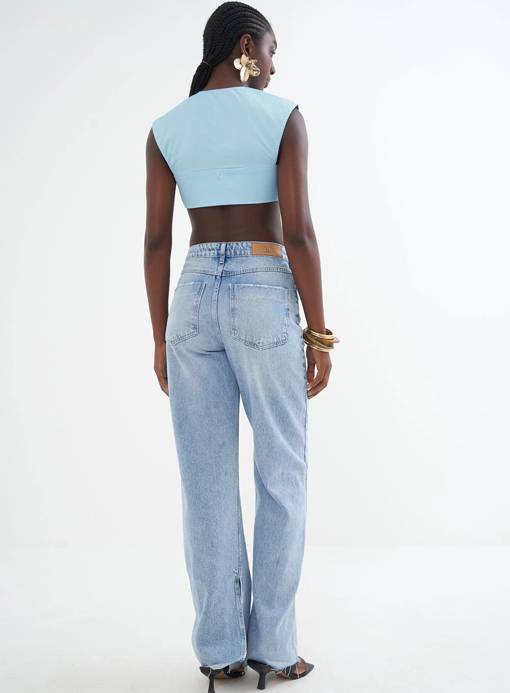 Blusa Comfort Slim Azul