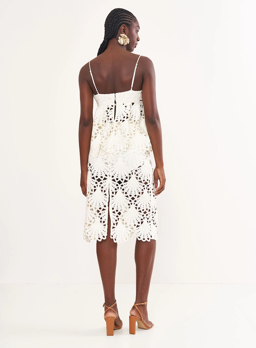 Blusa Malha Bordado Dream Off Shell