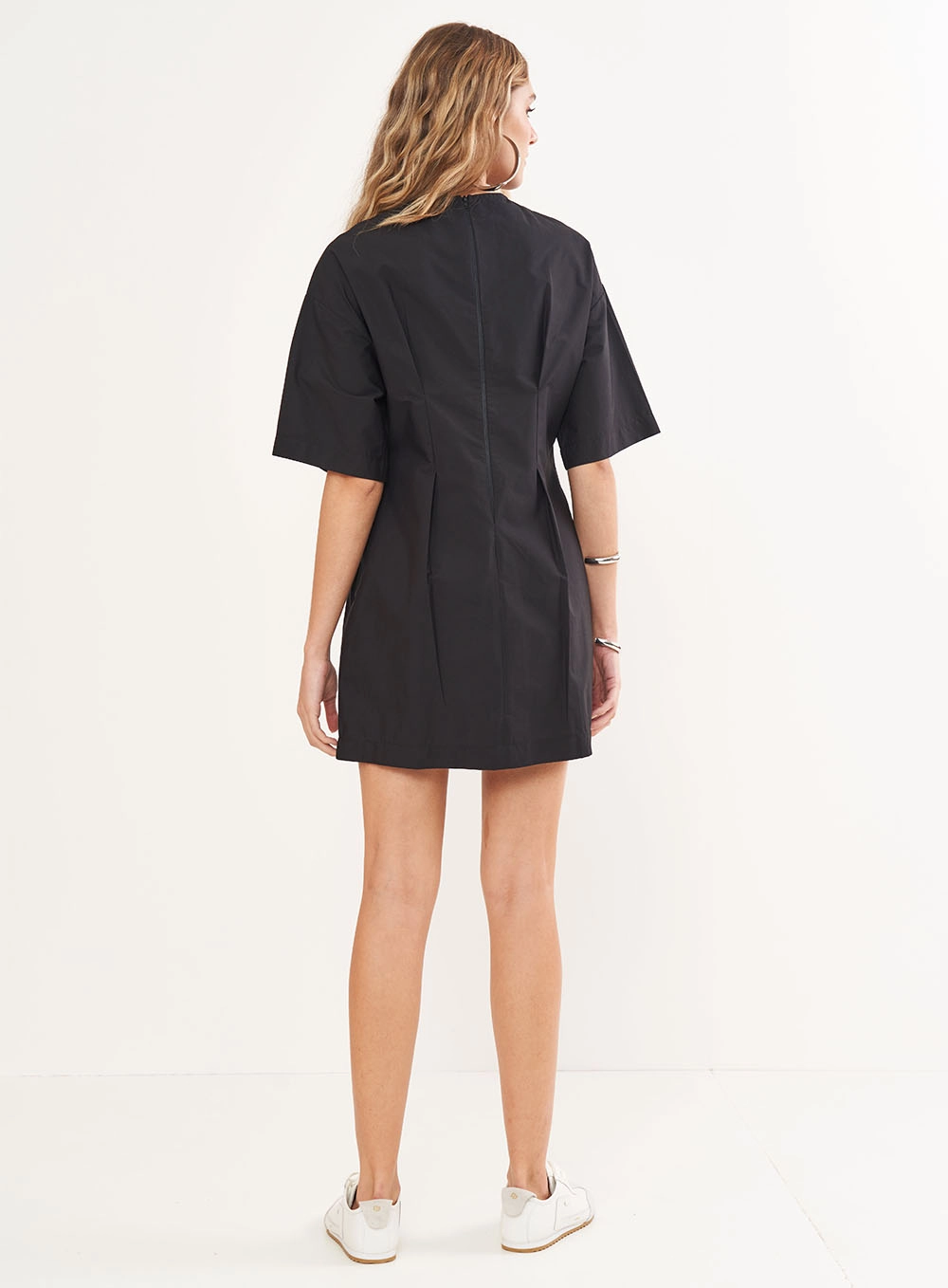 Vestido Alfaiataria Reto Preto