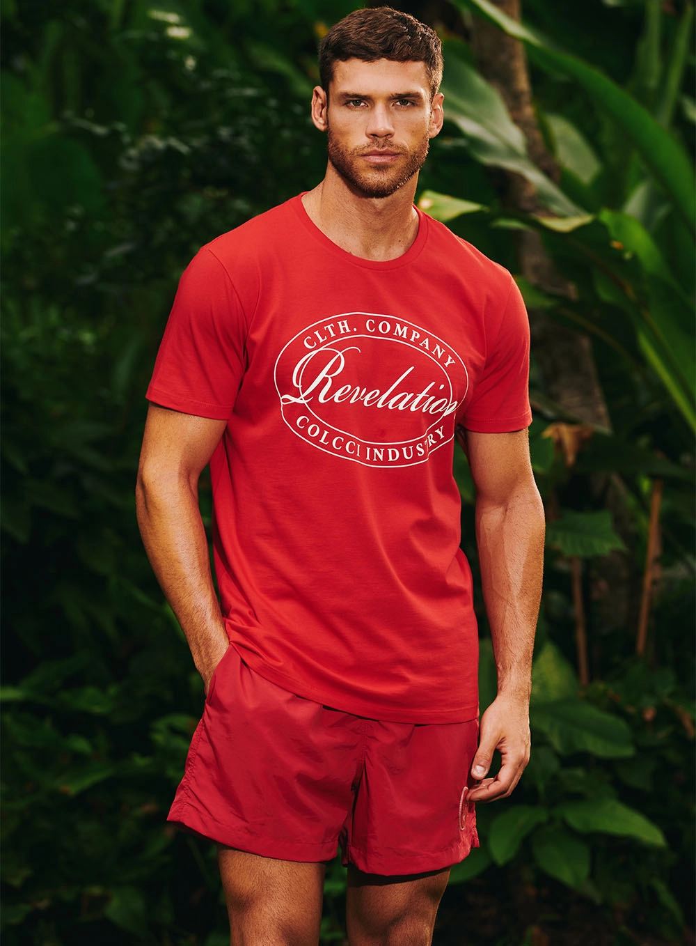 Beachshort Comfy Vermelho