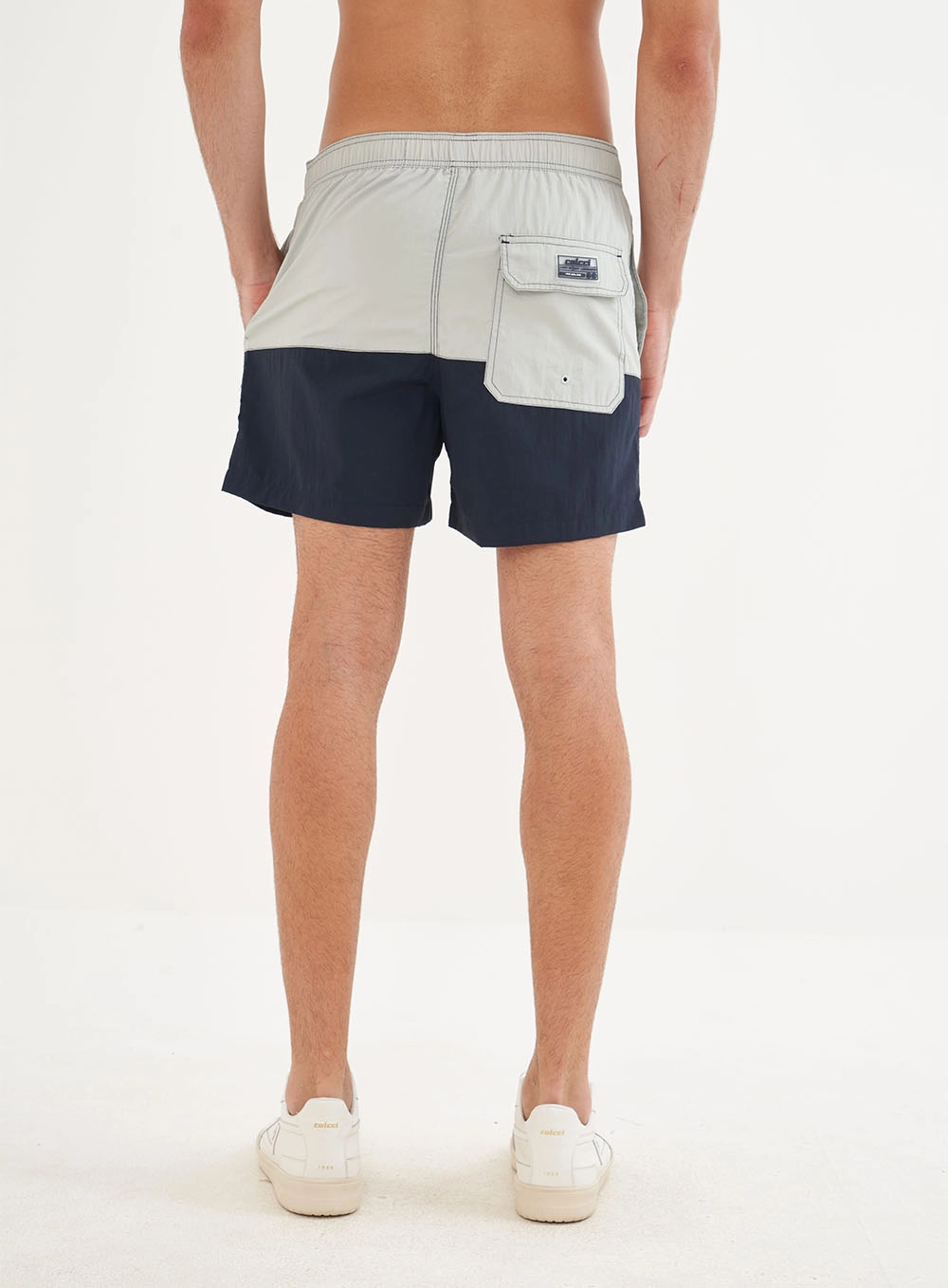 Beachshort Duo Color Com Amarração Estampados