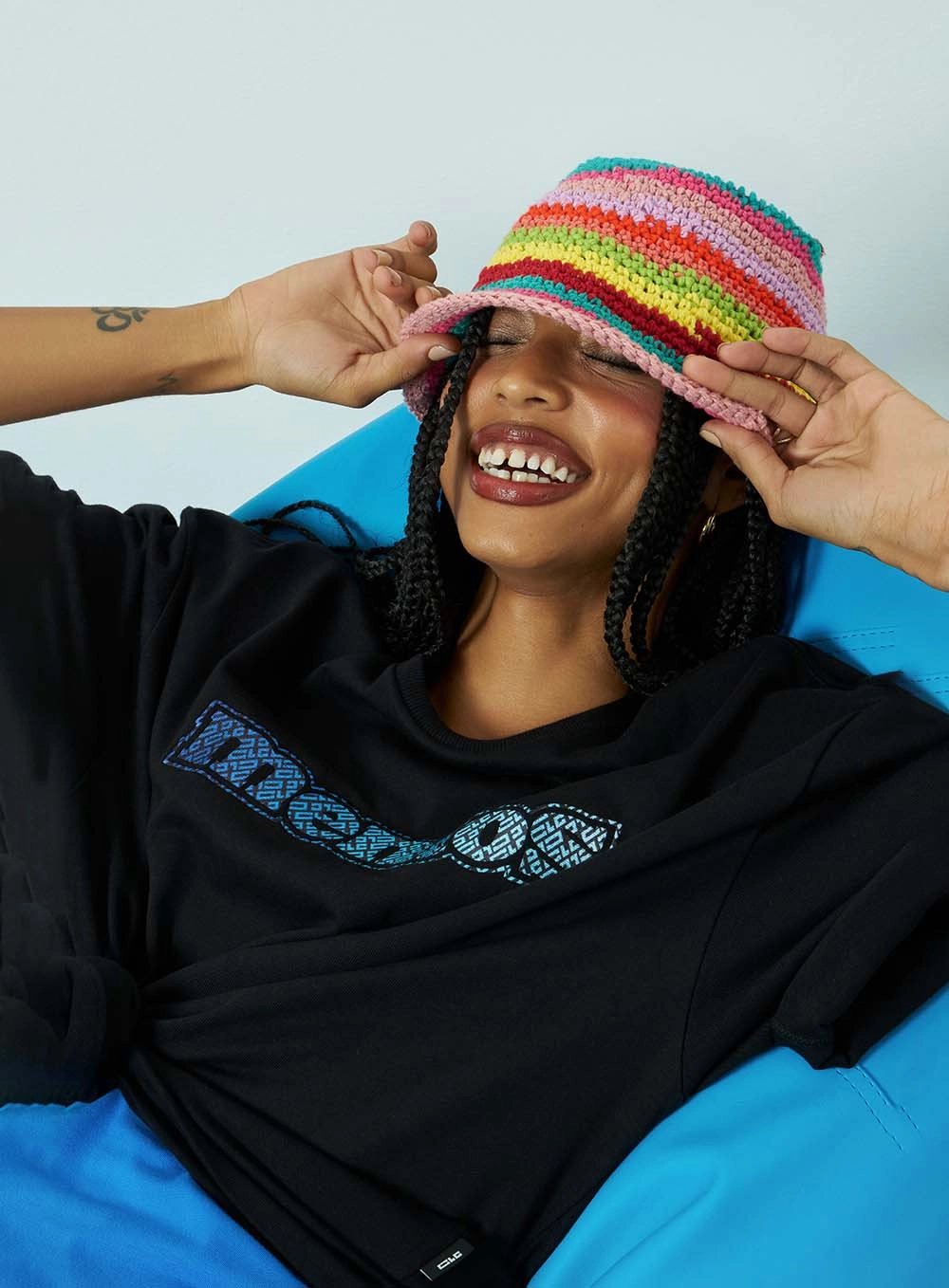Camiseta Super Oversized Barcelona Preto 3