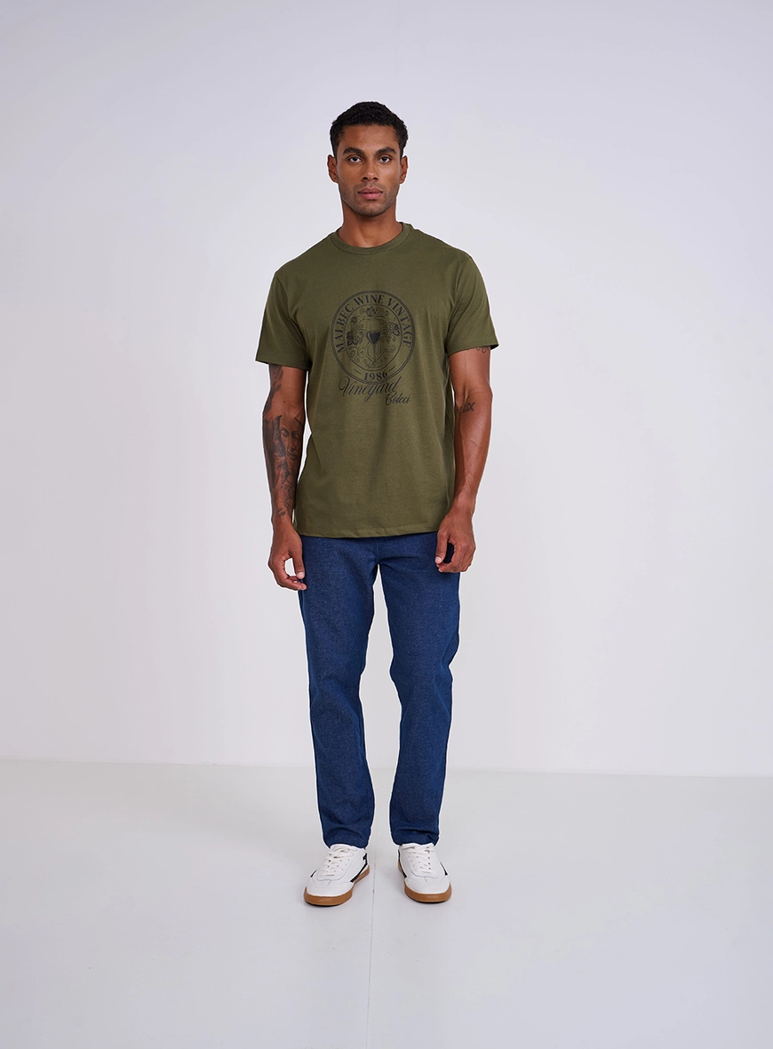 Calça Em Sarja New Chino