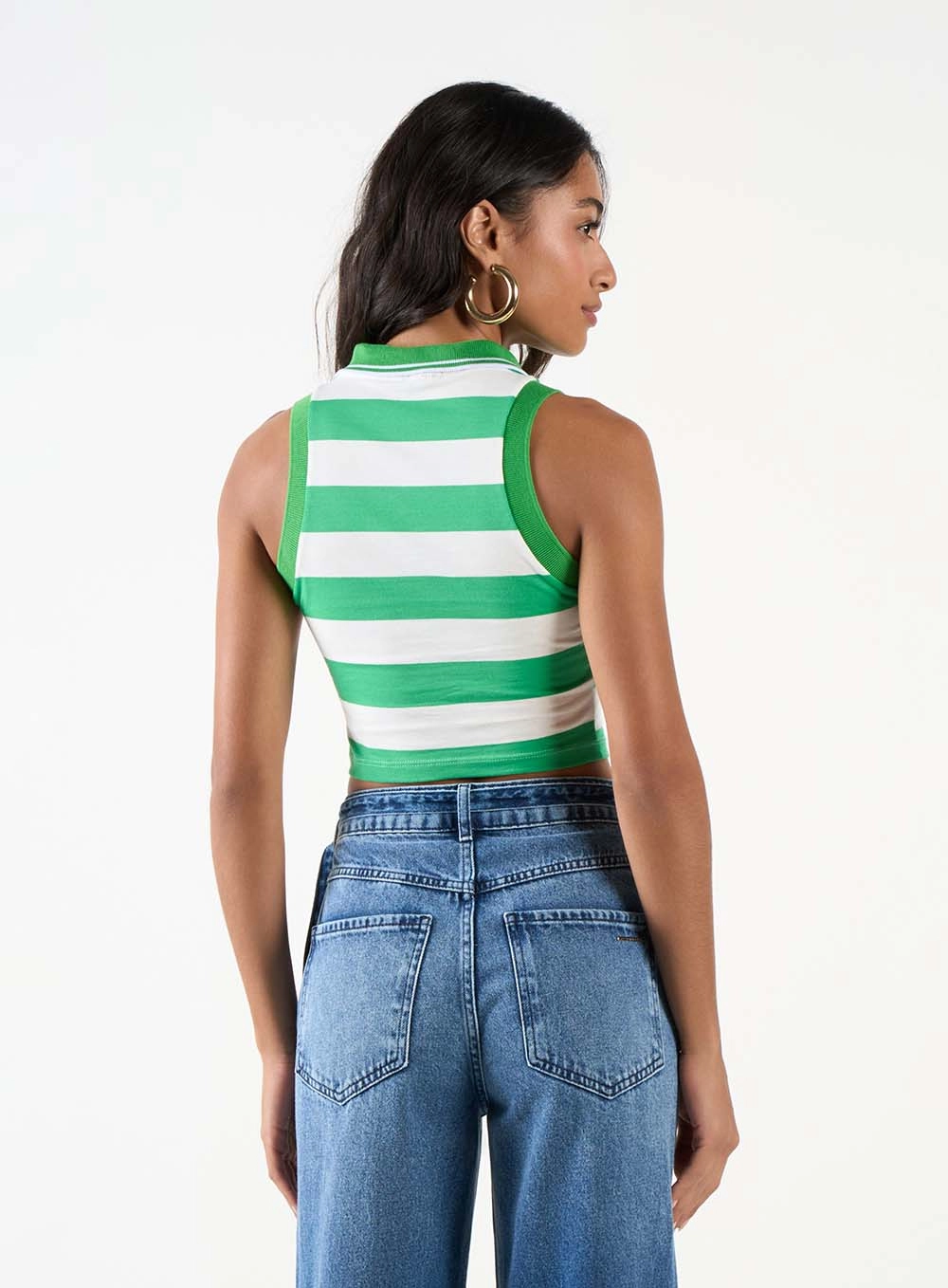 Blusa Polo Small Listrada Curta Estampados 3
