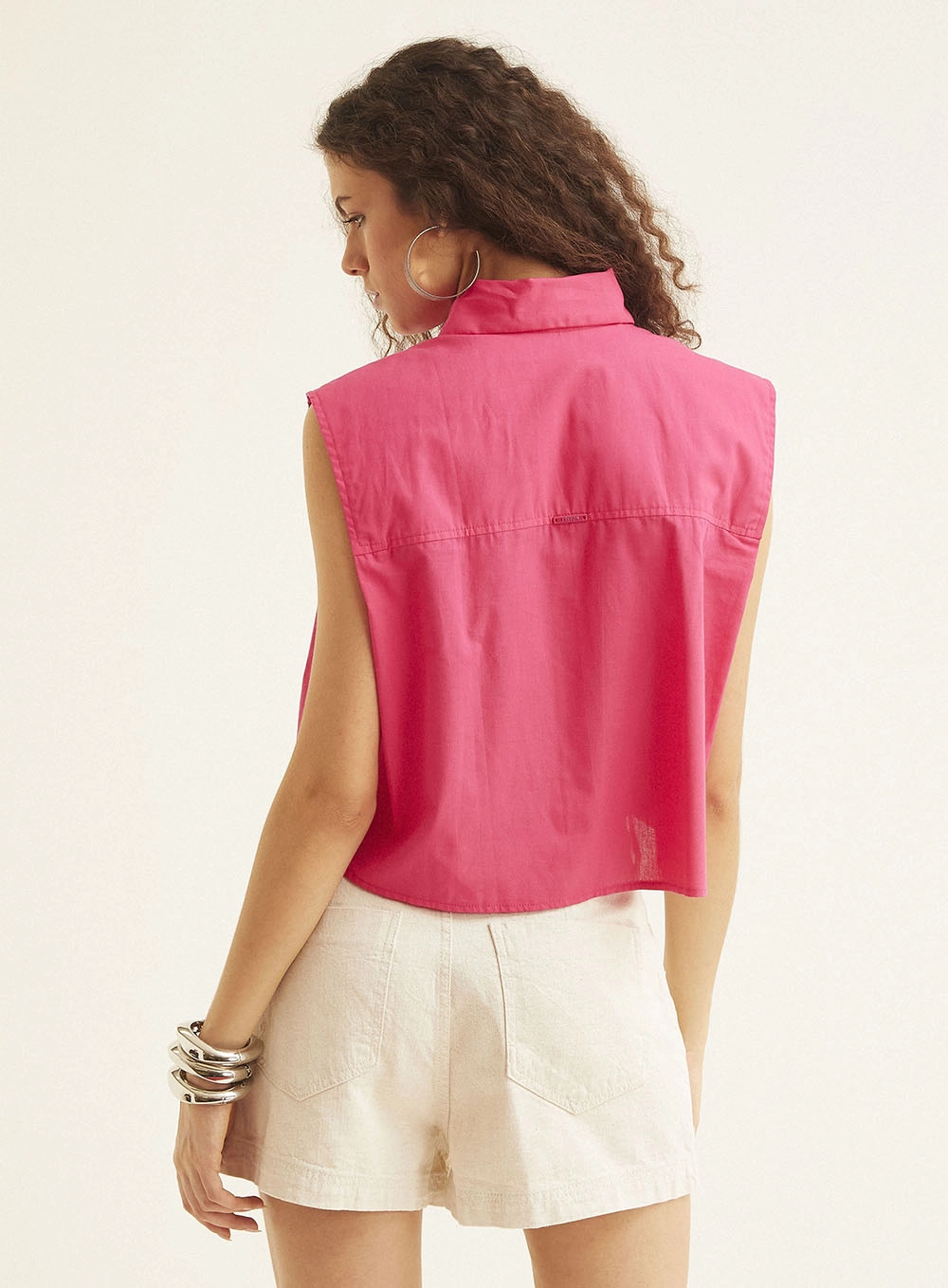 Camisa Feminina Muscle Rosa 3