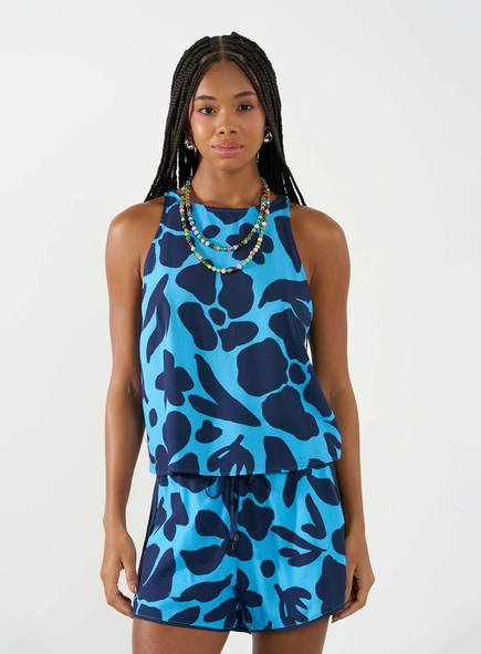 Regata Feminina Estampada Comfort