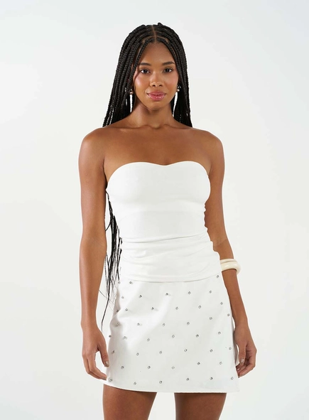 Blusa Small Tomara Que Caia Essencial White