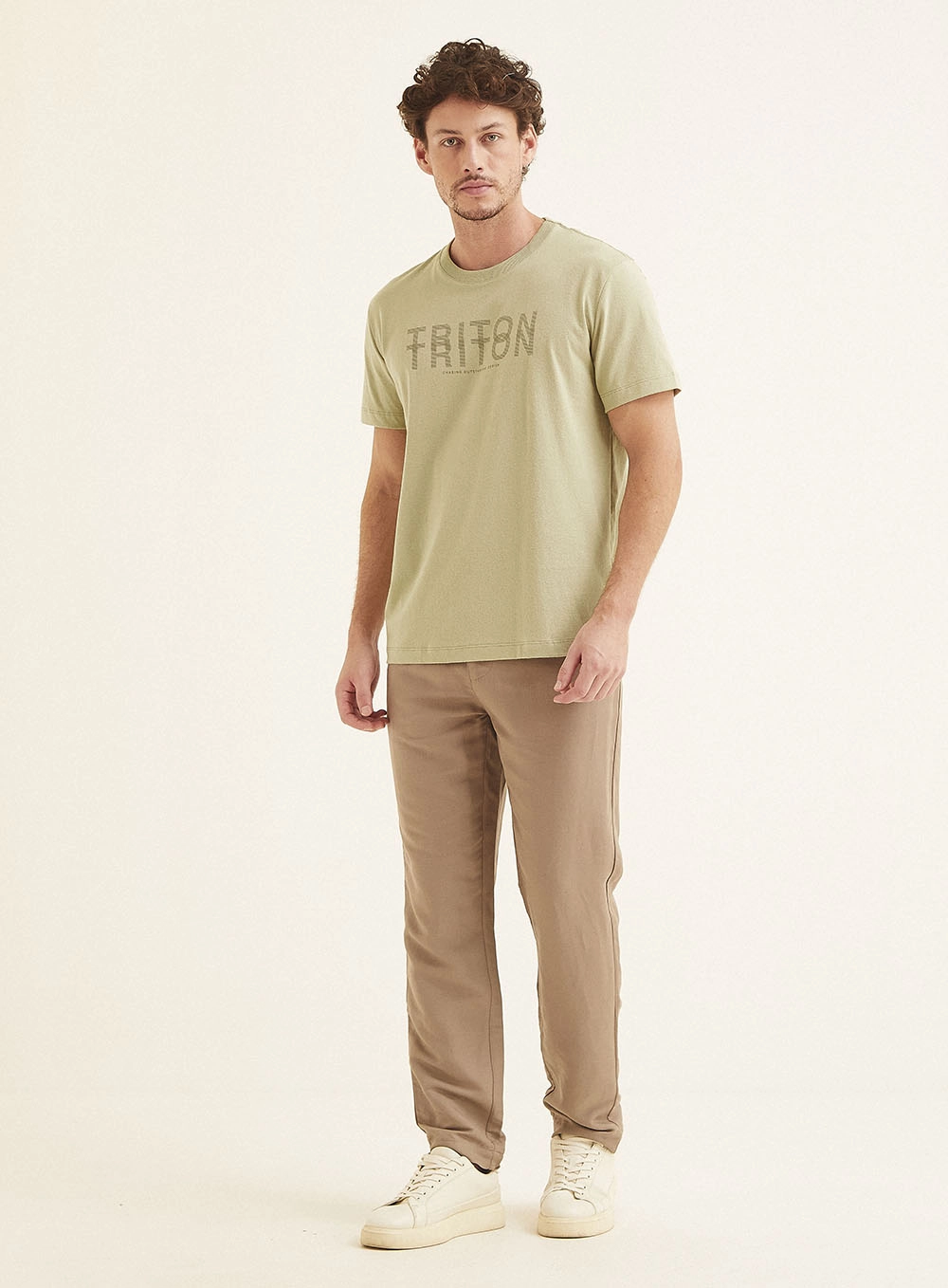 Camiseta Masculina Básica New Verde 3