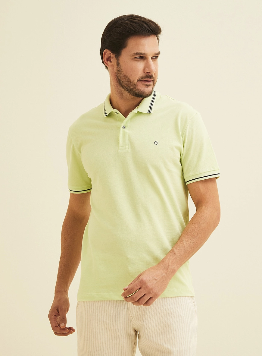 Polo Muscle Masculina Verde