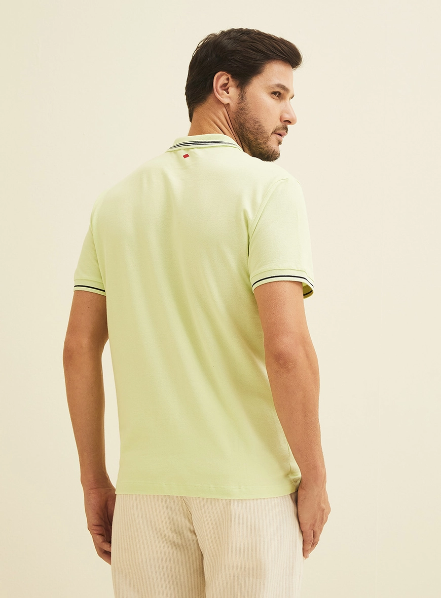 Polo Muscle Masculina Verde