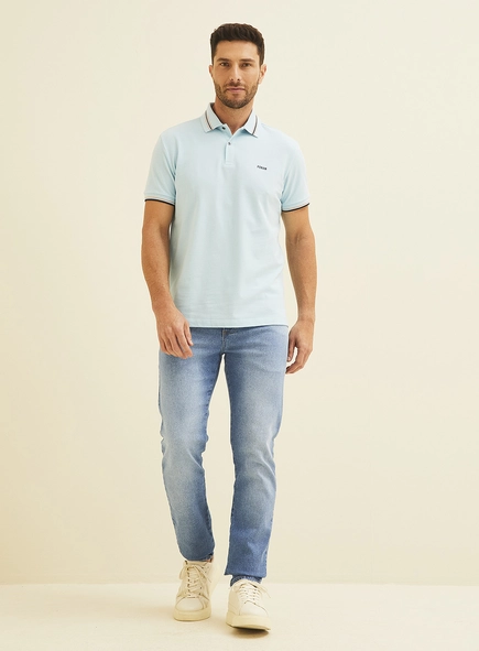 Polo Masculina Manga Curta