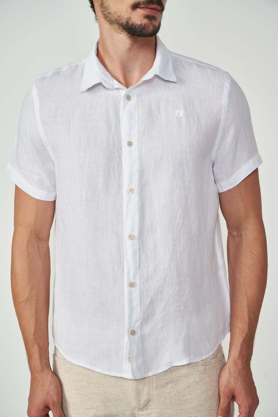 Camisa Relax Masculina Branco