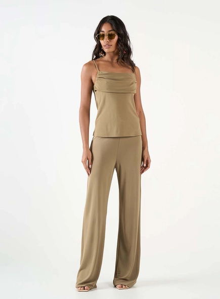 Blusa Comfort Decote Degagê E Alça Dupla