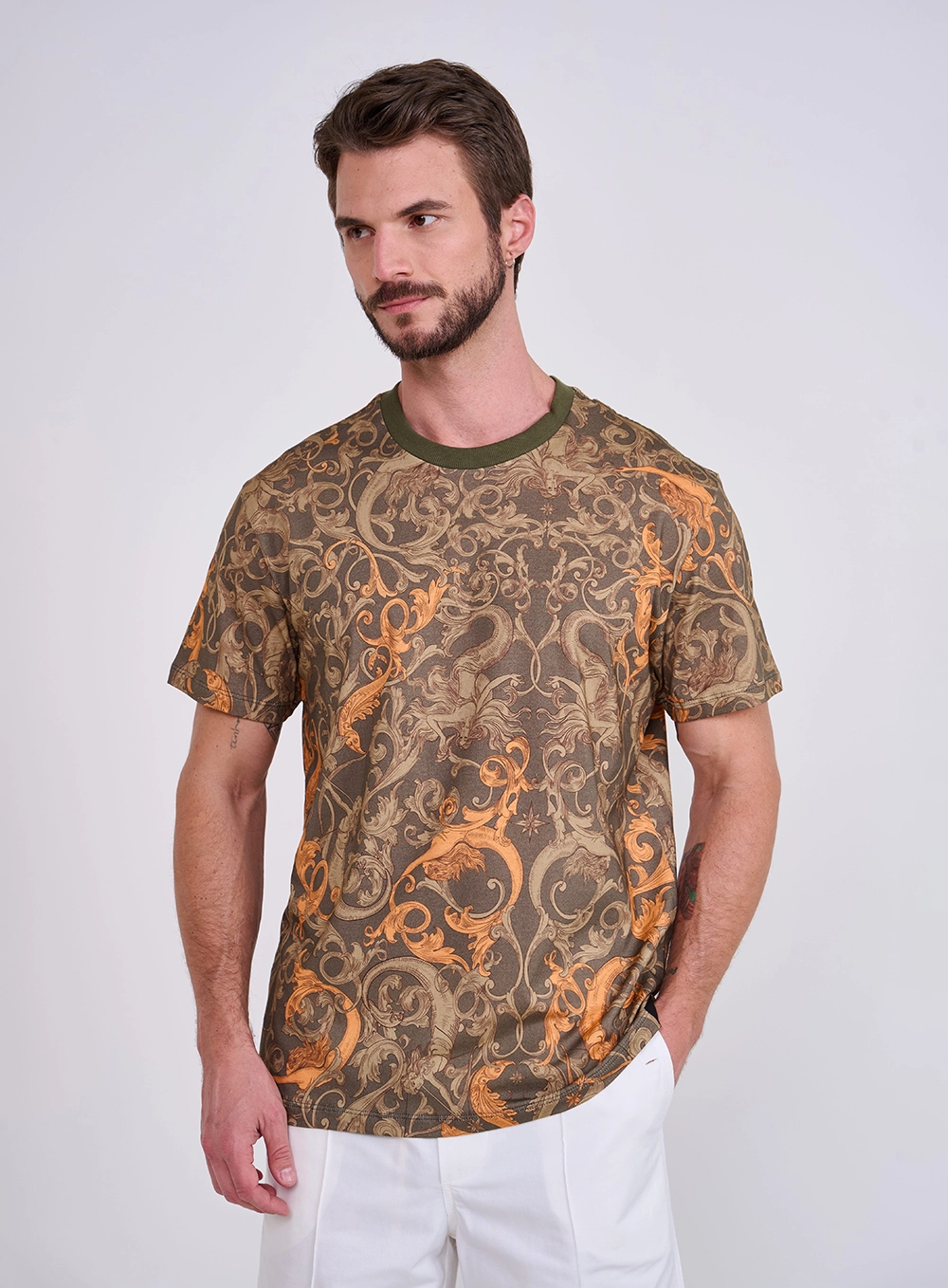 Camiseta Estampada Masculina Estampados