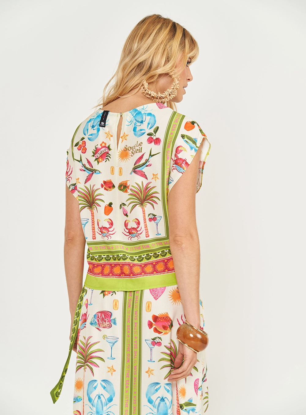Blusa Comfort Com Estampa Estampados