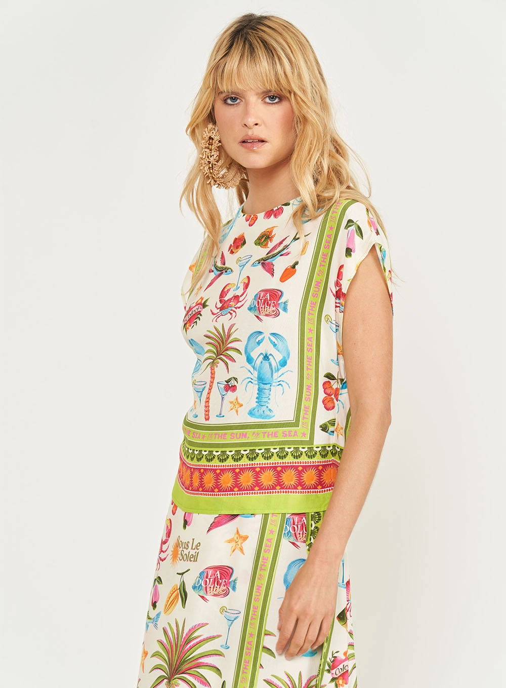 Blusa Comfort Com Estampa Estampados