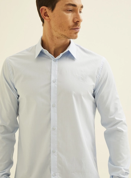 Camisa Manga Longa Slim Fit