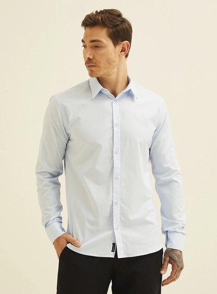 Camisa Manga Longa Slim Fit