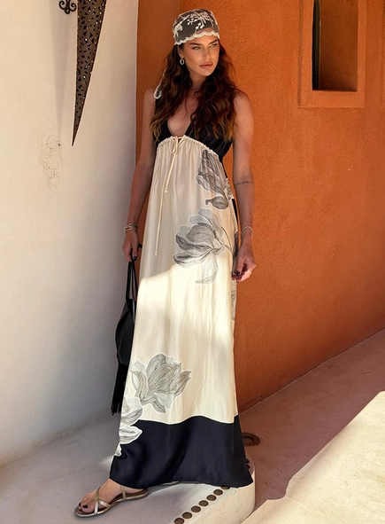 Vestido Amplo Estampado