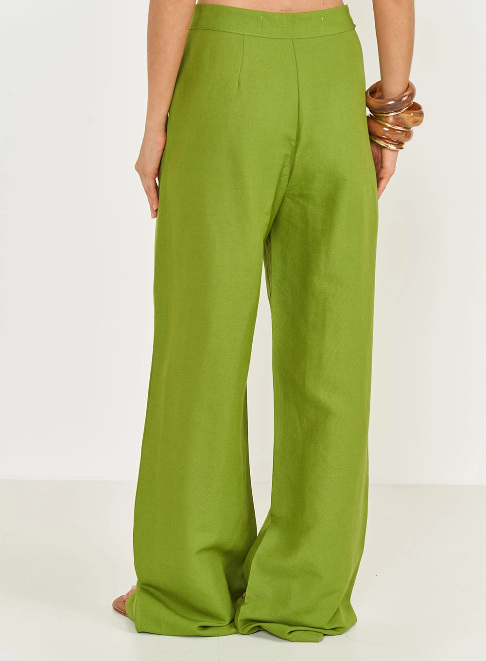 Calça Pantalona Joana Verde