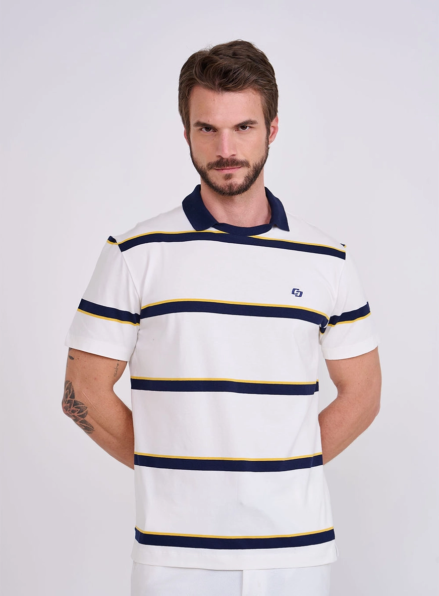 Polo Masculina Listrada