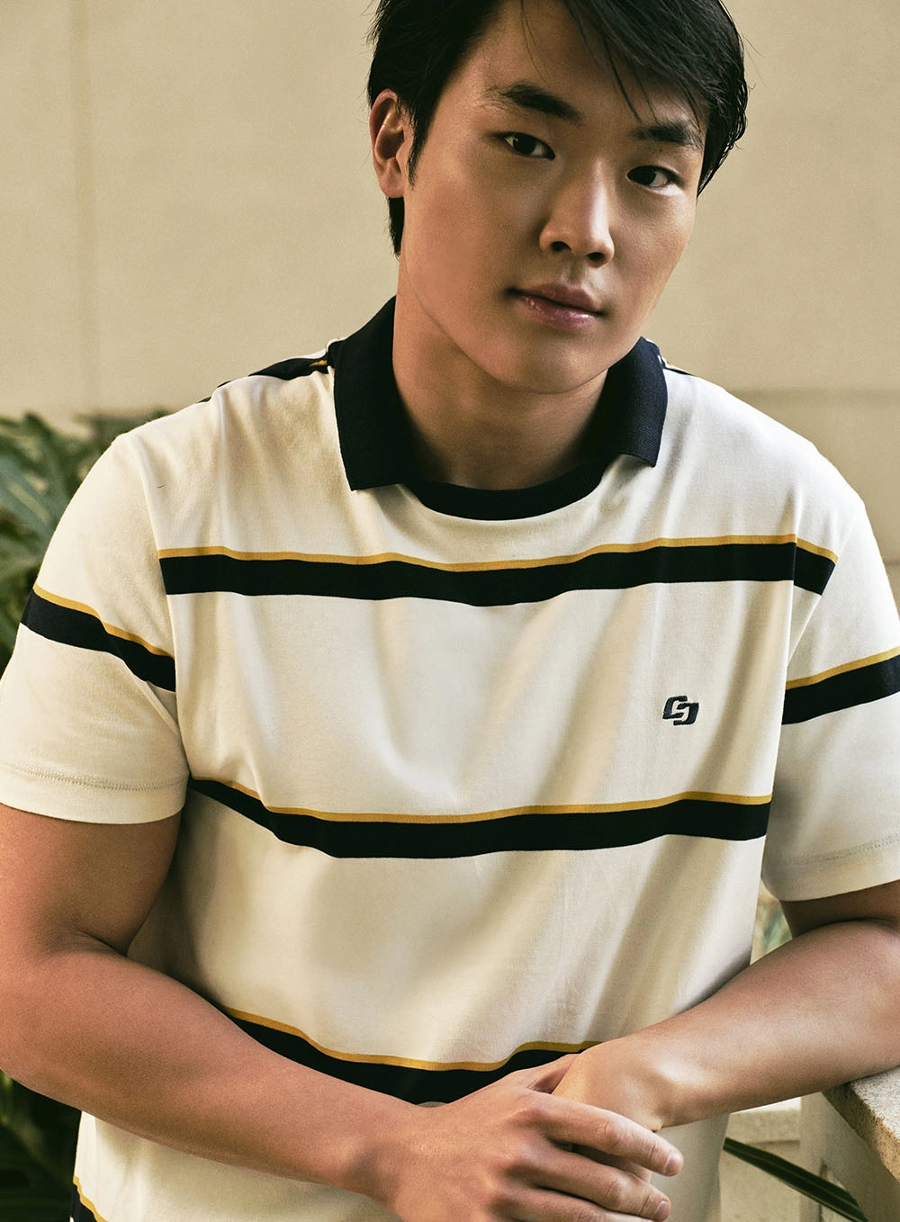 Polo Masculina Listrada Estampados