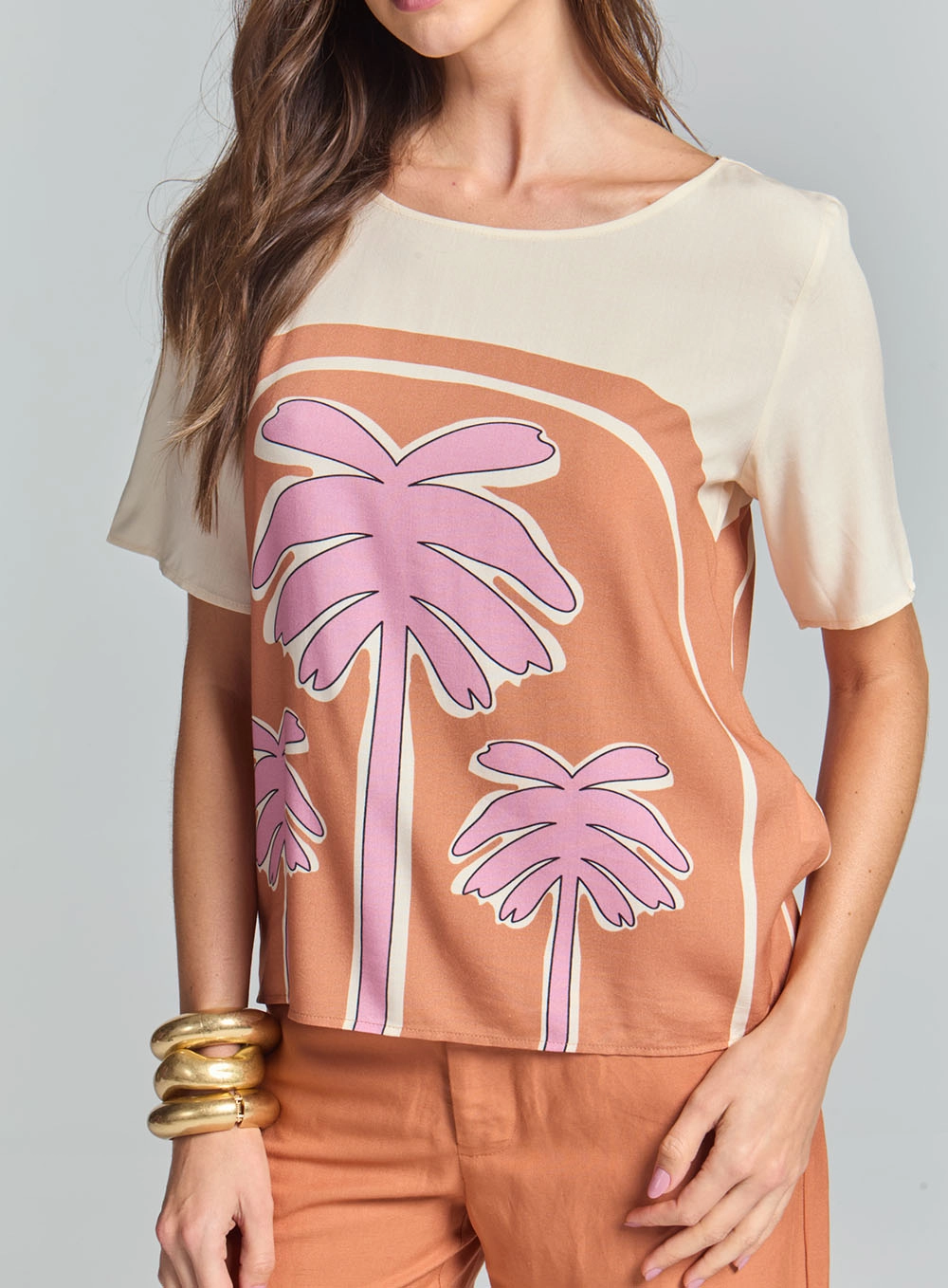 Camiseta Feminina Comfort Estampada Estampados 3