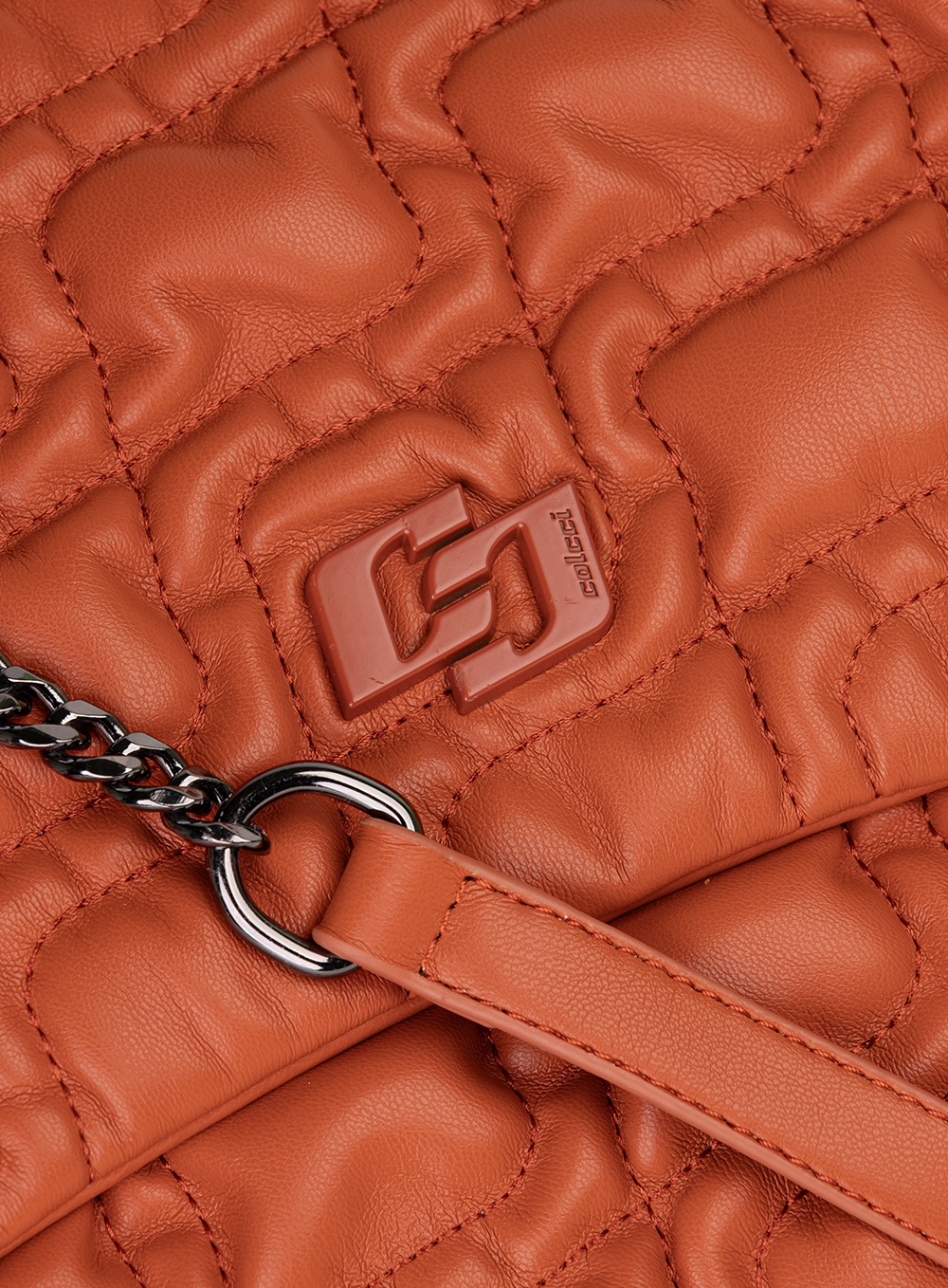 Bolsa Matelasse P Laranja