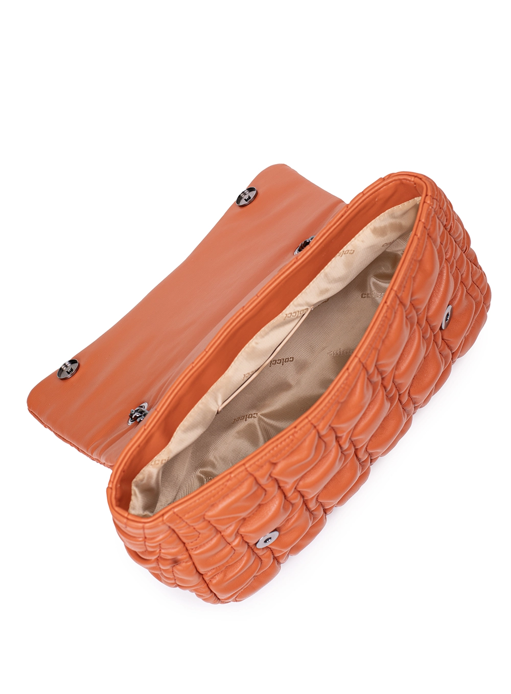 Bolsa Matelasse P Laranja