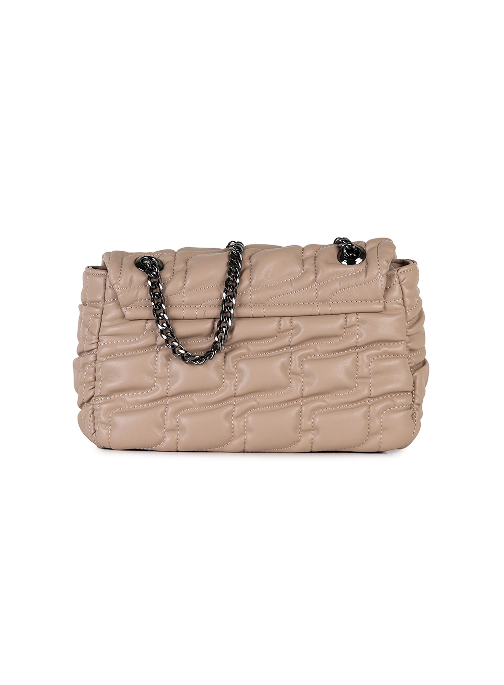 Bolsa Matelasse P Bege