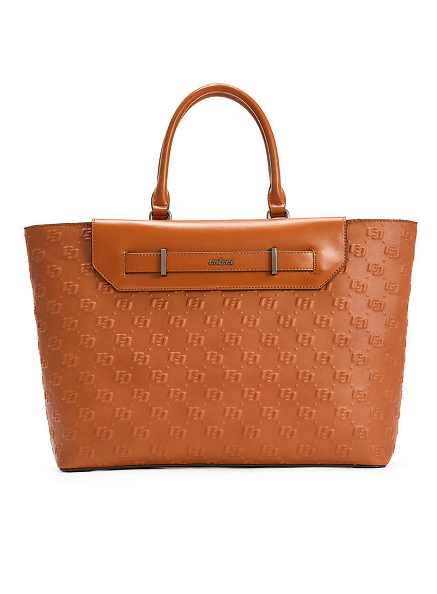 Bolsa Tote Estruturada Monograma