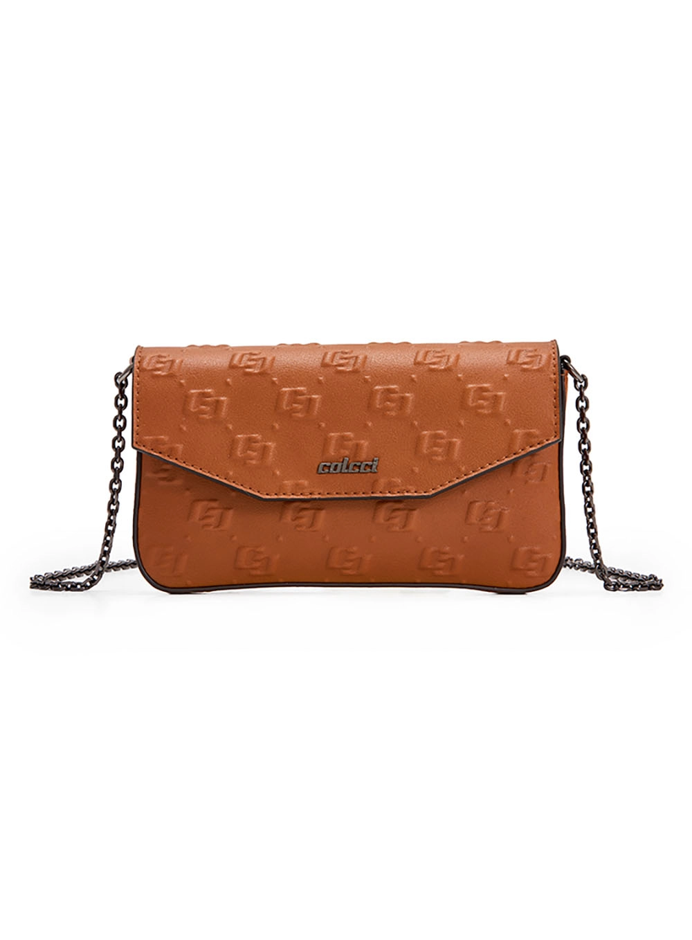 Bolsa Colcci Fem Crossbody Gravação Caramelo