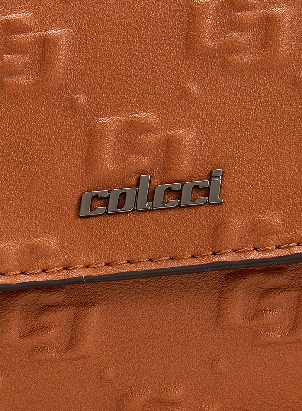 Bolsa Colcci Fem Crossbody Gravação Caramelo
