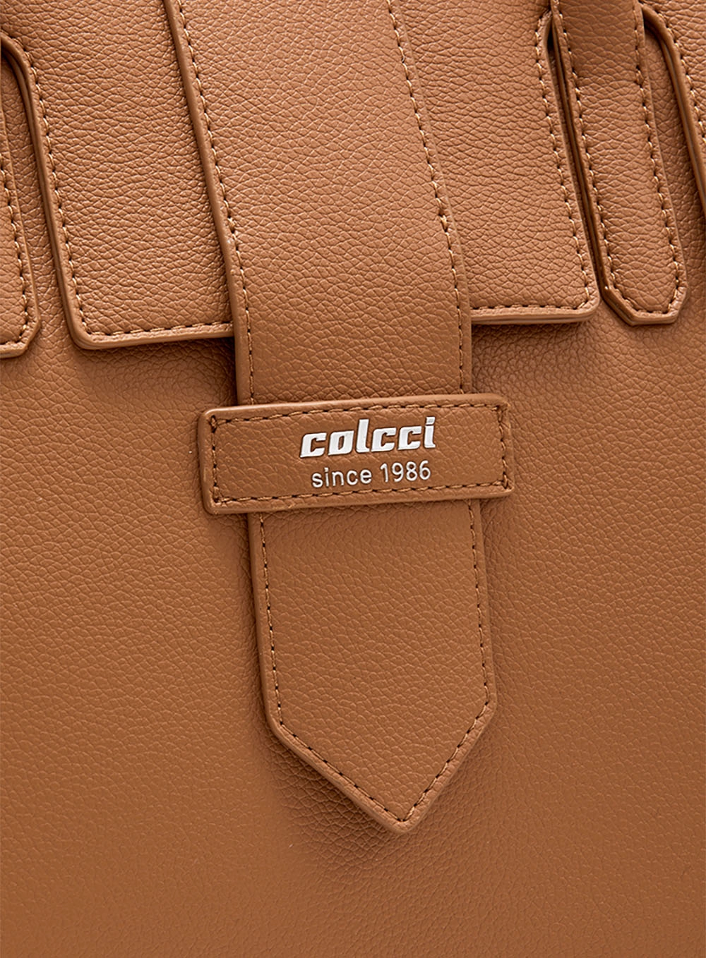 Bolsa Colcci Fem Tote Mini Floater Marrom Evermore