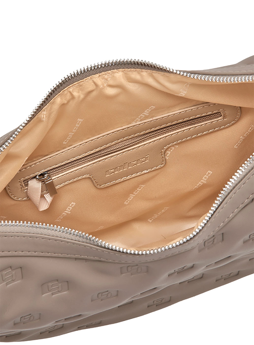 Bolsa Colcci Fem Meia Lua Pillow Bege