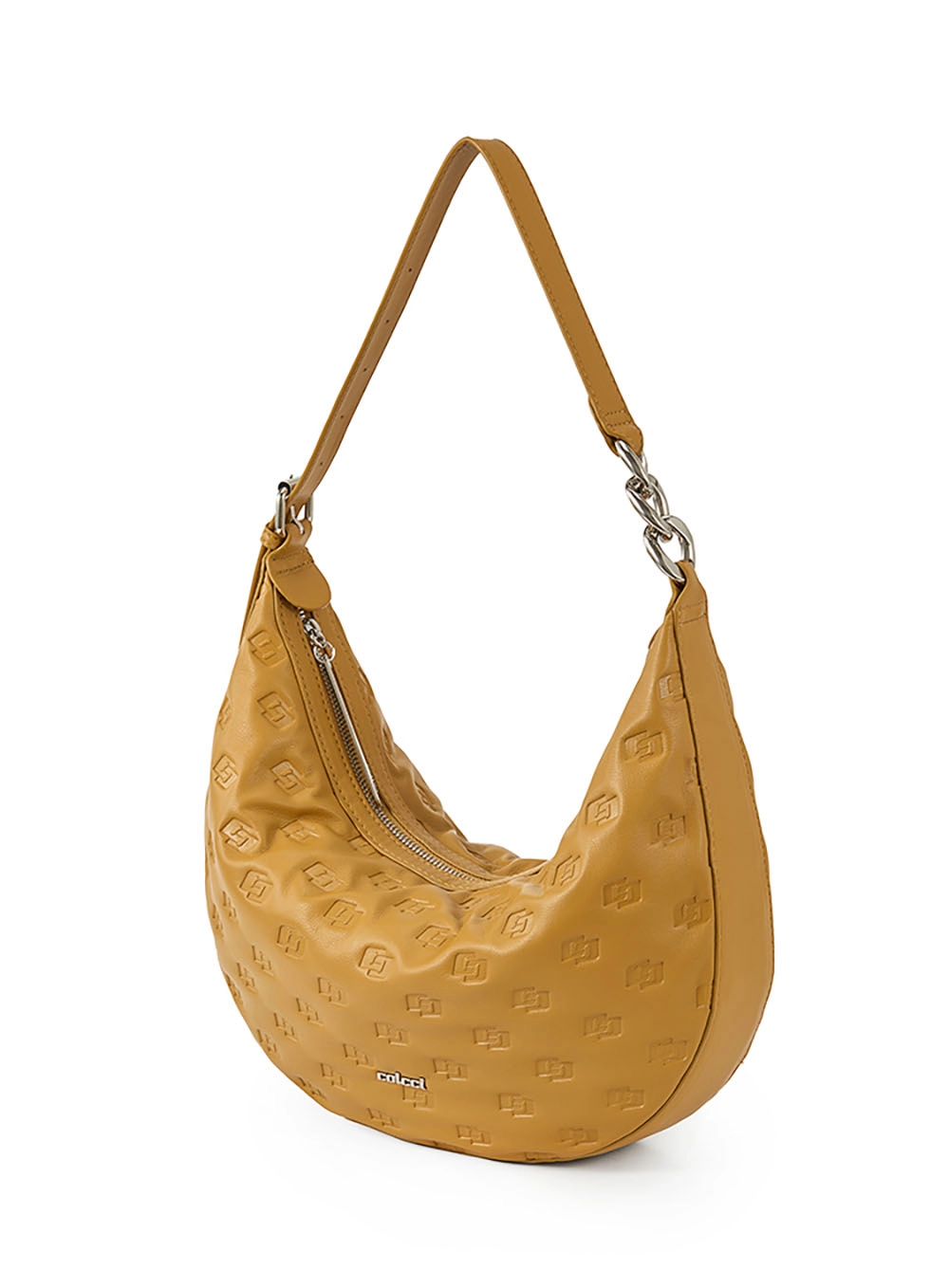 Bolsa Colcci Fem Meia Lua Pillow Marrom Ebbela