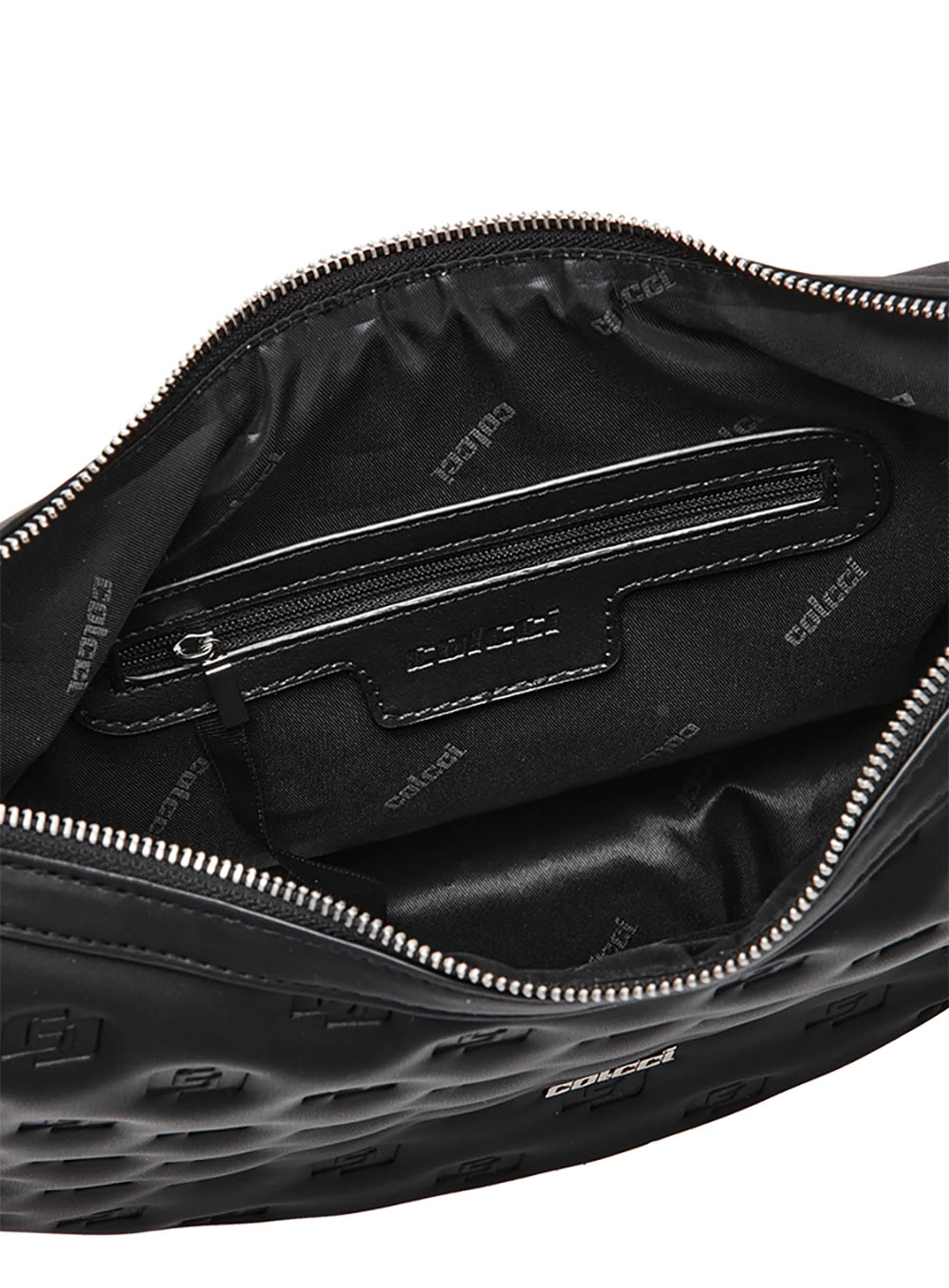 Bolsa Colcci Fem Meia Lua Pillow Preto