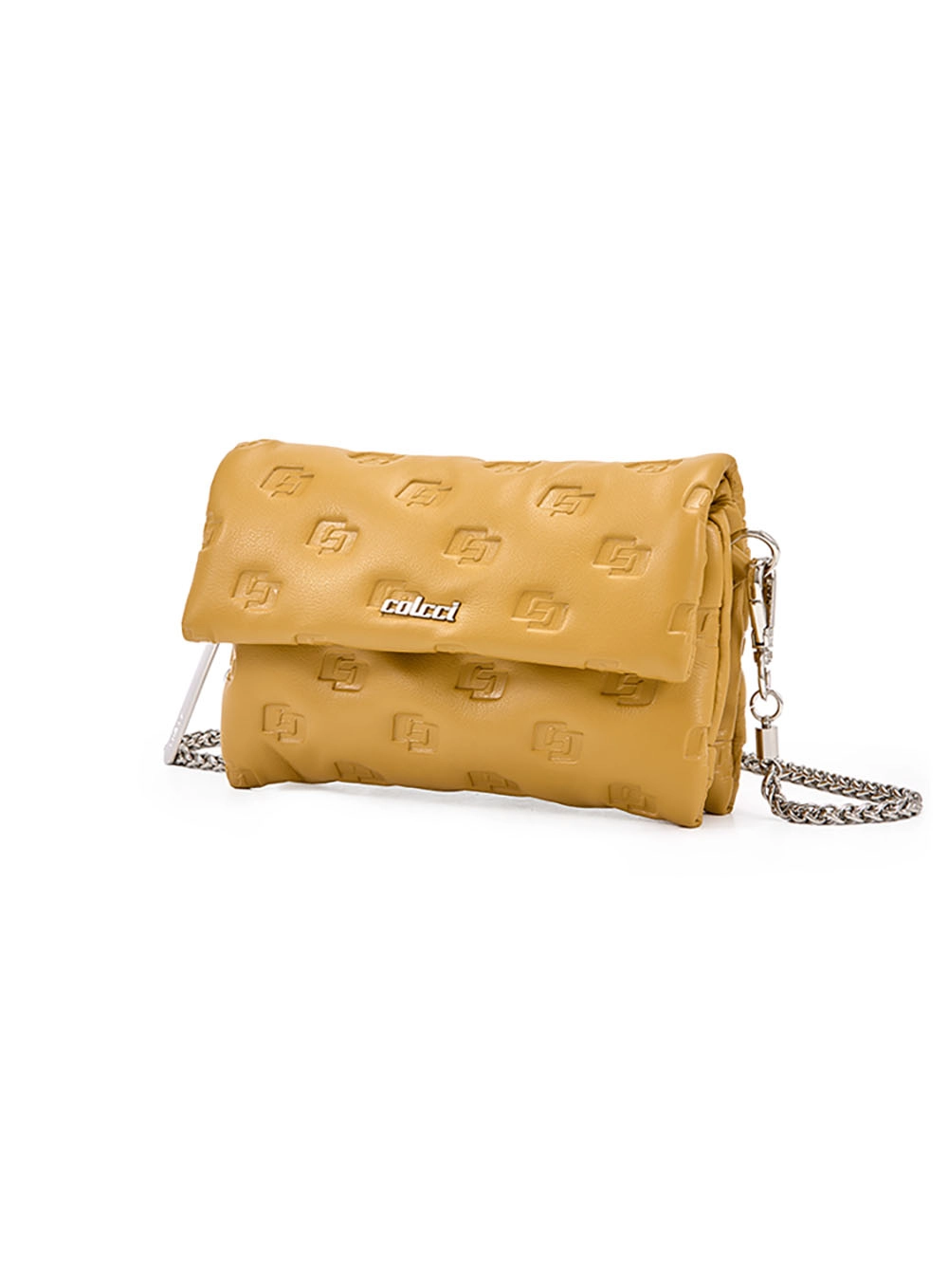 Bolsa Colcci Fem Crossbody Pillow Marrom Ebbela