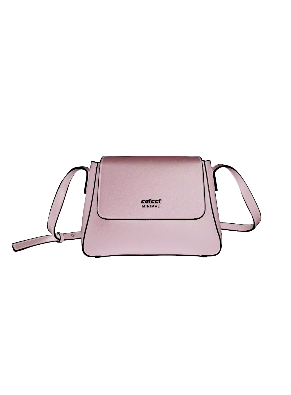Bolsa Geométrica Minimal Rosa