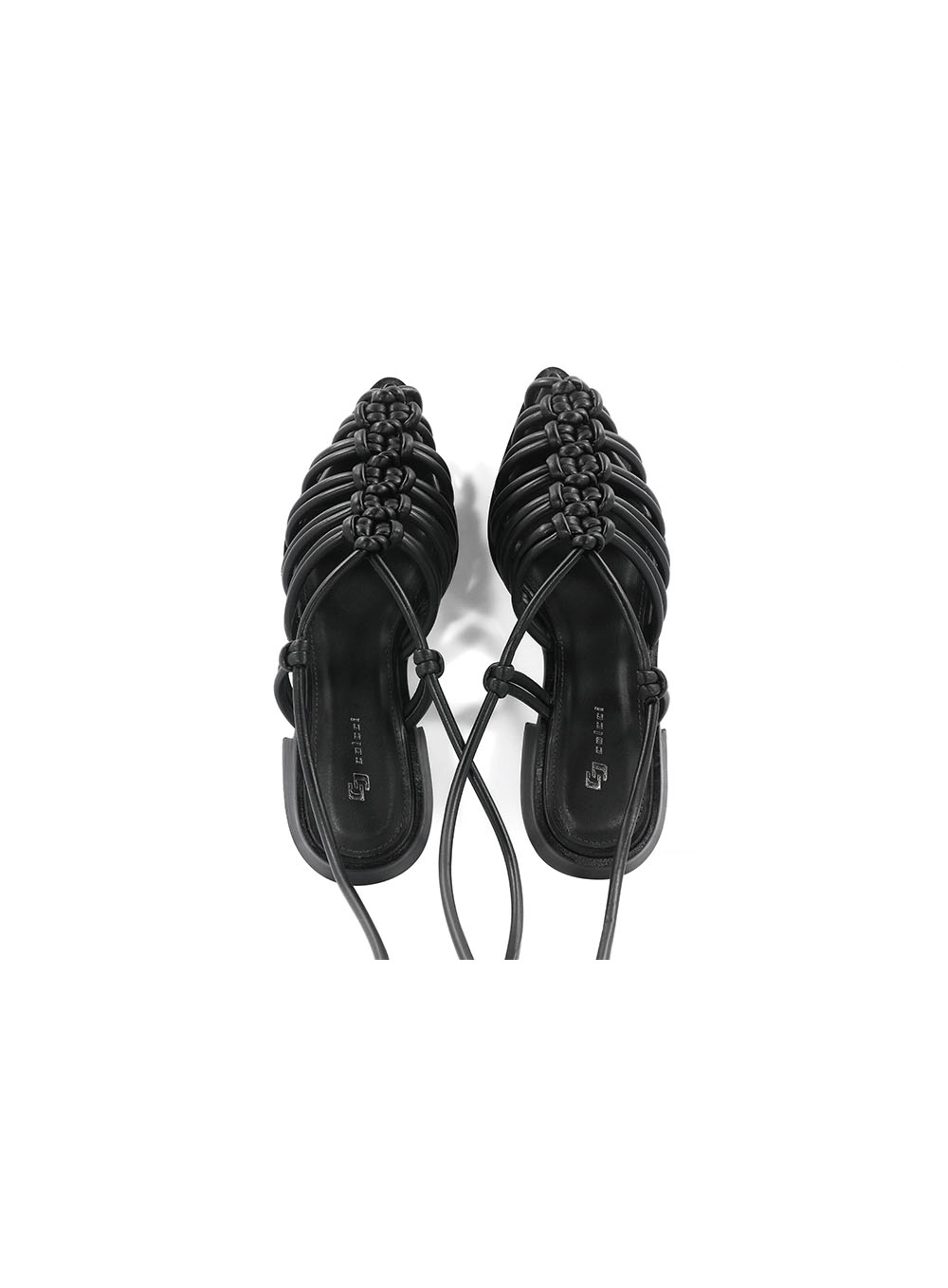 Sandália Rasteira Mule Tressê Colcci Preto