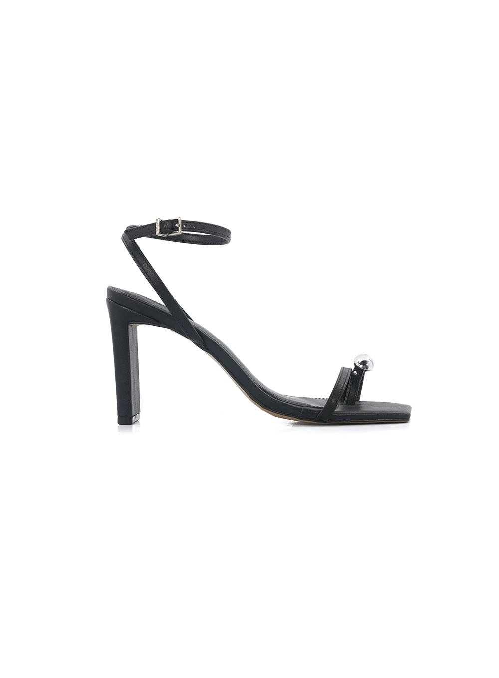 Sandália Colcci Metal Duplo C Preto